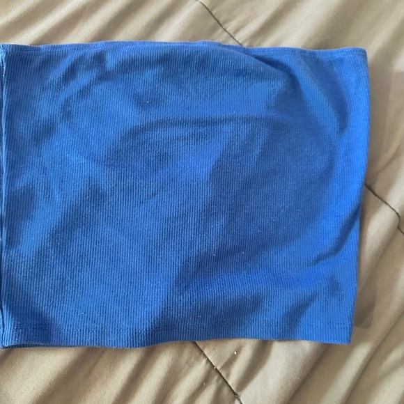 Blue Tube Top - Picture 2 of 2